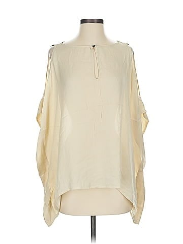 Tt Collection 3/4 Sleeve Silk Top (view 1)