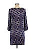 Evelyn Blu Argyle Blue Casual Dress Size M - photo 2