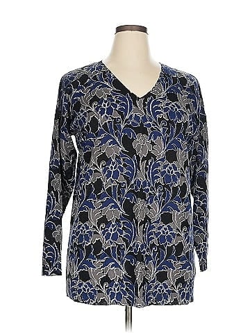 Woman Within Long Sleeve Blouse (view 1)