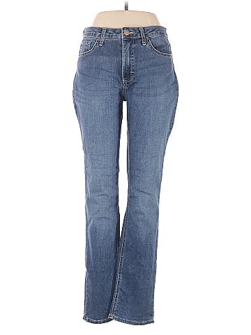 Riders by Lee Lee Riders Mid Rise Straight Jeans (view 1)