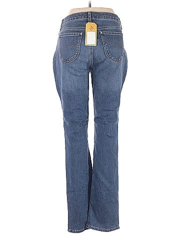Riders by Lee Lee Riders Mid Rise Straight Jeans (view 2)