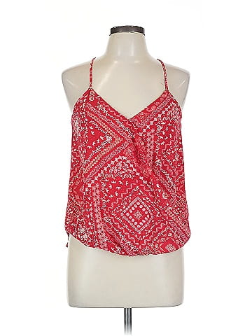 Pink Rose Sleeveless Blouse (view 1)