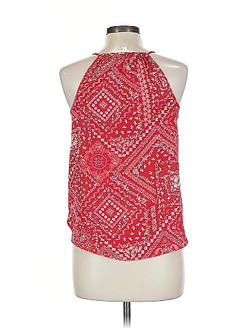 Pink Rose Sleeveless Blouse (view 2)