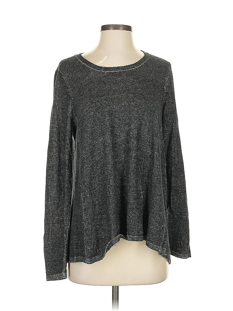 Pre-owned Eileen Fisher Pullover Sweater In Black