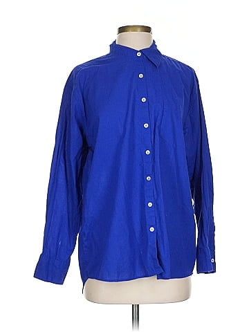 Natural Life Long Sleeve Button-Down Shirt (view 1)