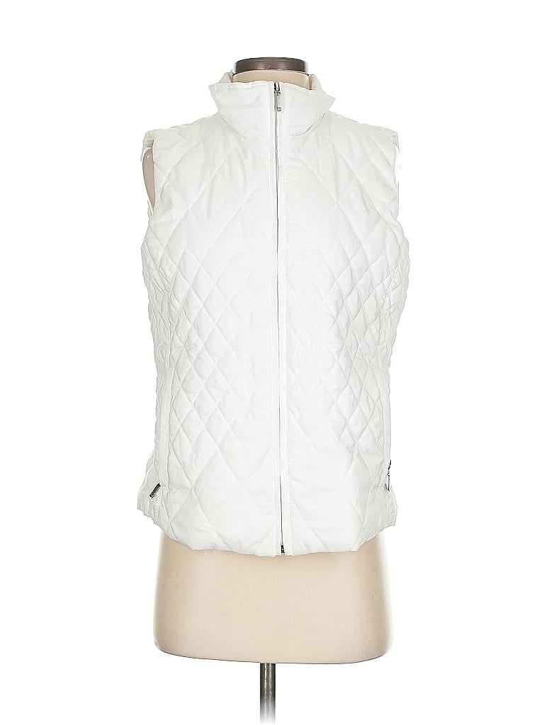 Pre-owned Coldwater Creek Vest In White