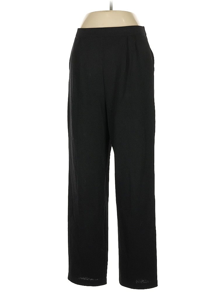Pre-owned St John Casual Pants In Black