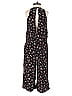 Thakoon Collective 100% Viscose Floral Black Jumpsuit Size 4 - photo 2