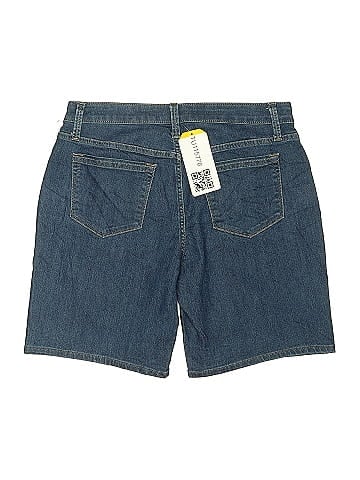 Riders by Lee Classic Blue Denim Mid Rise Shorts (view 2)