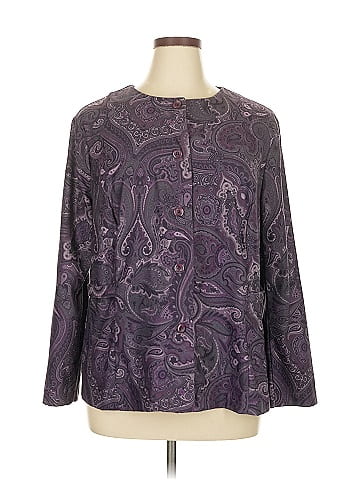 Notations Long Sleeve Blouse (view 1)