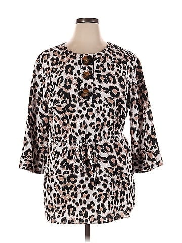 Ashley Stewart 3/4 Sleeve Blouse (view 1)