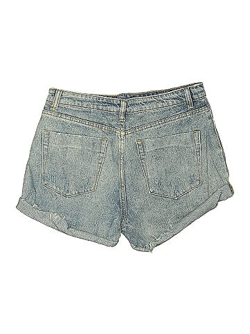 Mustard Seed Denim Shorts (view 2)