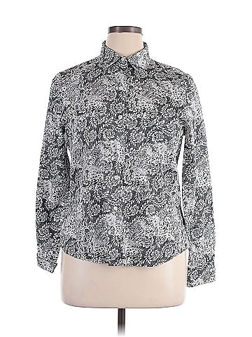 Foxcroft Long Sleeve Blouse (view 1)