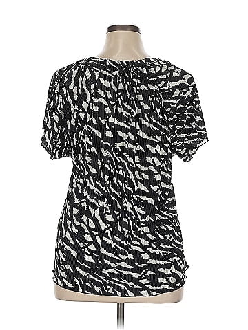 Sag Harbor Short Sleeve Blouse (view 2)