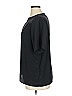 Christie & Jill 100% Polyester Black Short Sleeve Blouse Size XL - photo 4