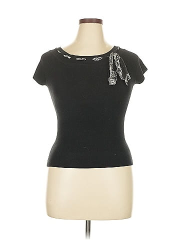 Lillie Rubin Short Sleeve Silk Top (view 1)