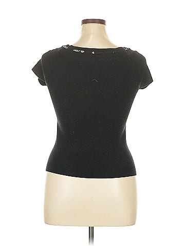 Lillie Rubin Short Sleeve Silk Top (view 2)