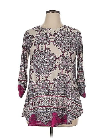 New Directions 3/4 Sleeve Blouse (view 1)