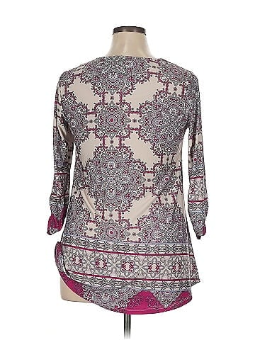New Directions 3/4 Sleeve Blouse (view 2)