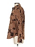 Co & Eddy 100% Acetate Print Brown Jacket Size S - photo 4
