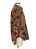 Co & Eddy 100% Acetate Print Brown Jacket Size S - photo 3