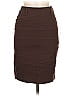 Assorted Brands Solid Brown Formal Skirt Size M - photo 1