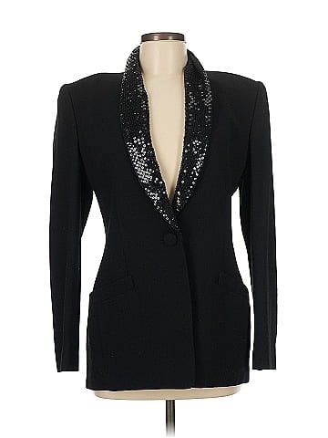 Linda Allard Ellen Tracy Wool Blazer (view 1)