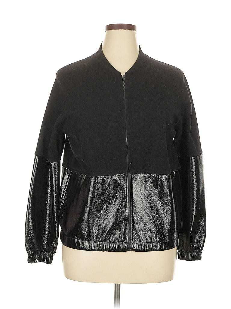 Pre-owned Assorted Brands Track Jacket In Black