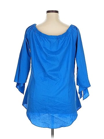 Ashley Stewart 3/4 Sleeve Blouse (view 2)