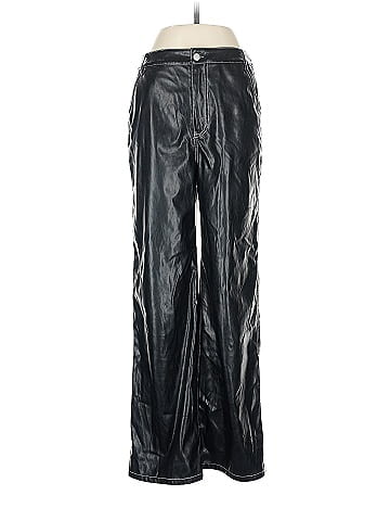 12th Tribe Faux Leather Pants (view 1)
