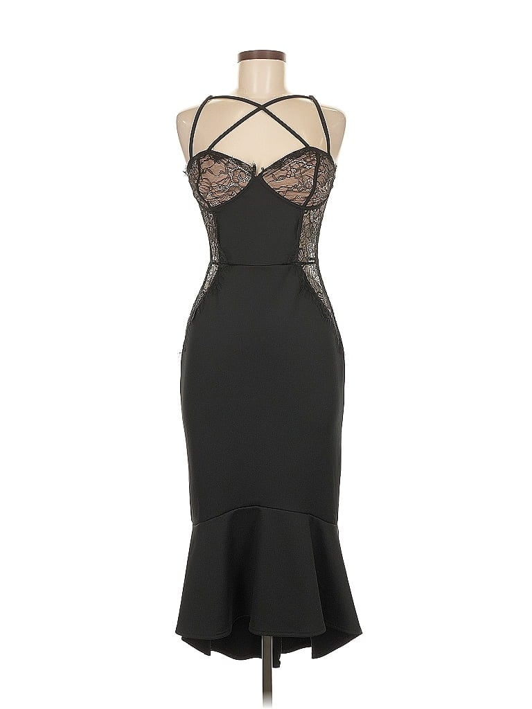Click to view more detailed imagery on our partner's website Pre-owned Asos Design Cocktail Dress In Black