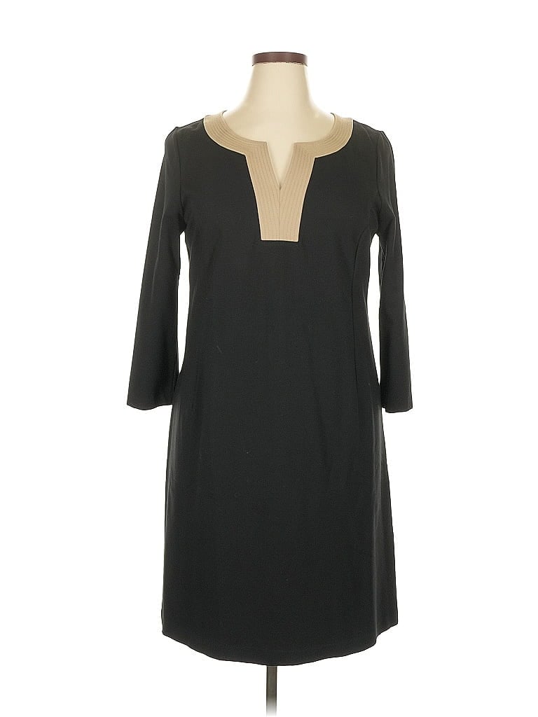 Pre-owned Talbots Casual Dress In Black