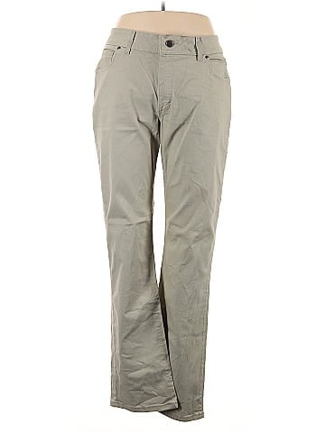 Riders by Lee Classic Gray Khaki Chino Pants (view 1)