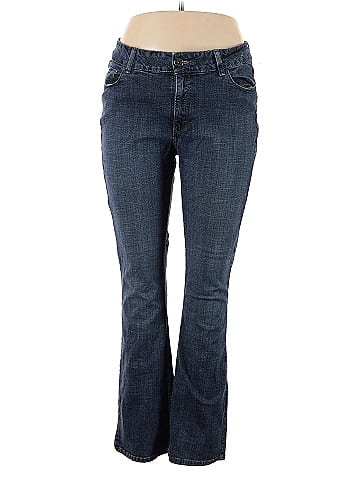 Riders by Lee Blue Denim Jeans with Classic Style (view 1)