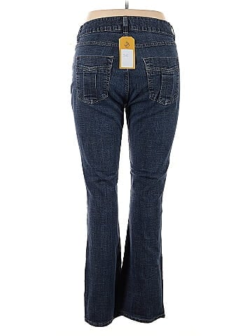 Riders by Lee Blue Denim Jeans with Classic Style (view 2)