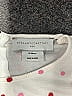 Stella McCartney 100% Polyester Hearts White Pink Dress Size 14 - photo 7