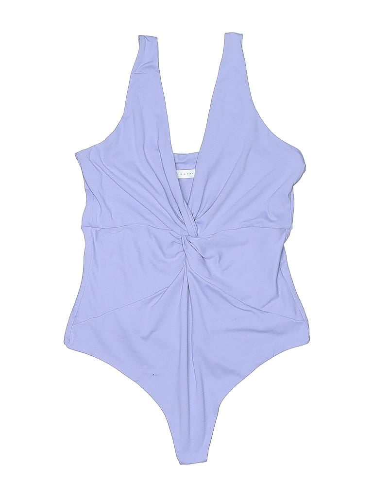 Pre-owned Susana Monaco Bodysuit In Purple