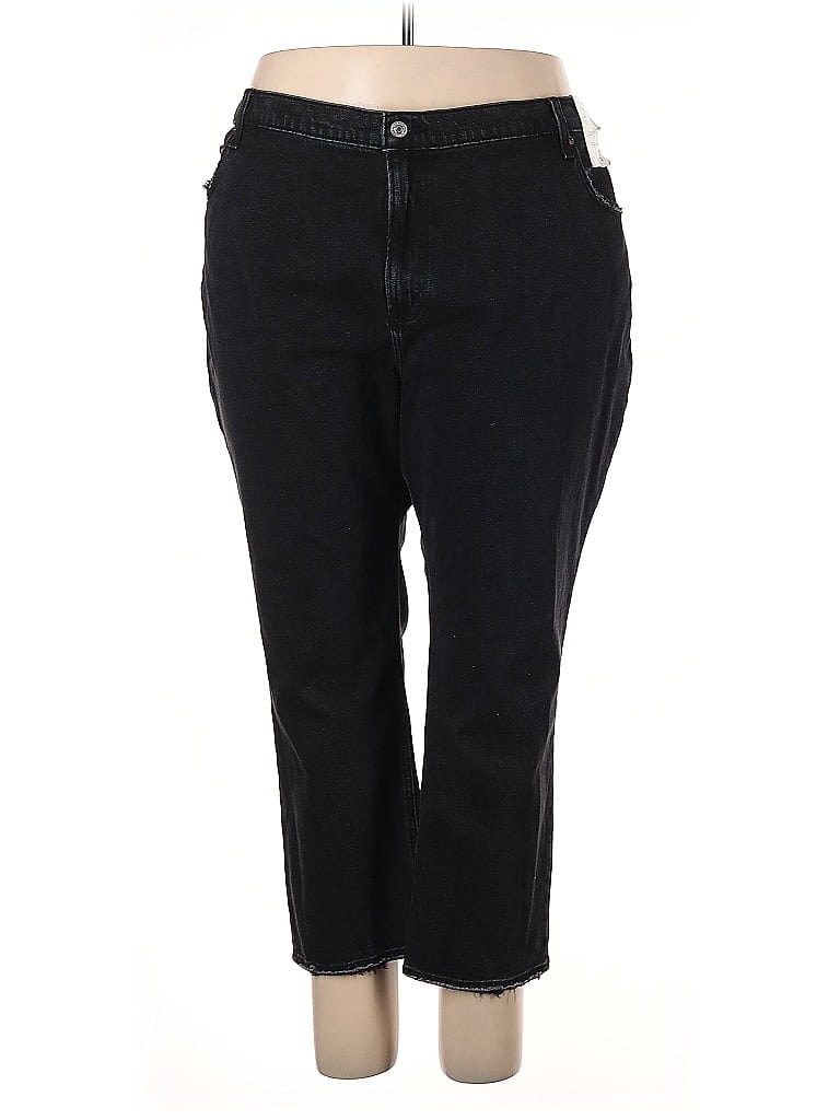 Pre-owned Abercrombie & Fitch Jeans In Black