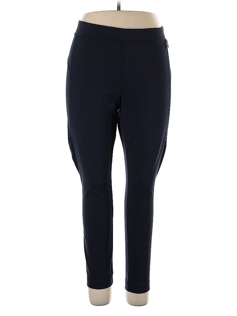 Pre-owned Tommy Hilfiger Active Pants In Blue