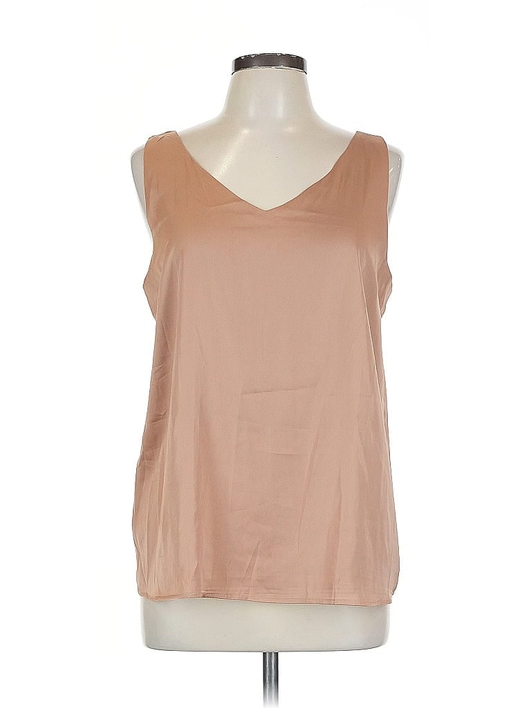Pre-owned Ekouaer Sleeveless Blouse In Brown