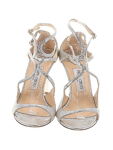 Jimmy Choo Leather Heels (view 2)