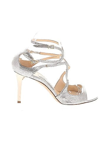 Jimmy Choo Leather Heels (view 1)