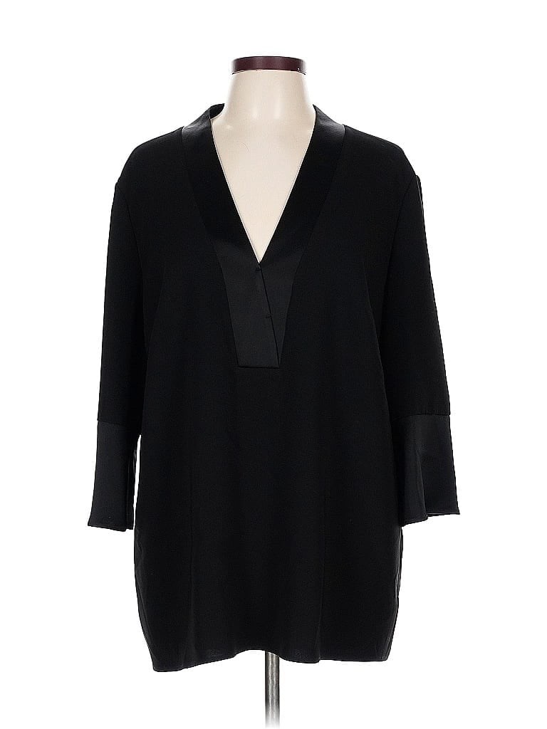 Pre-owned Maison Common 3/4 Sleeve Blouse In Black