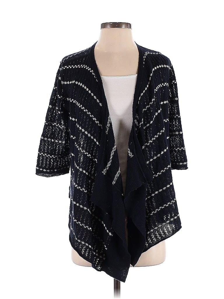 Pre-owned Calypso St Barth Cashmere Cardigan Sweater In Black