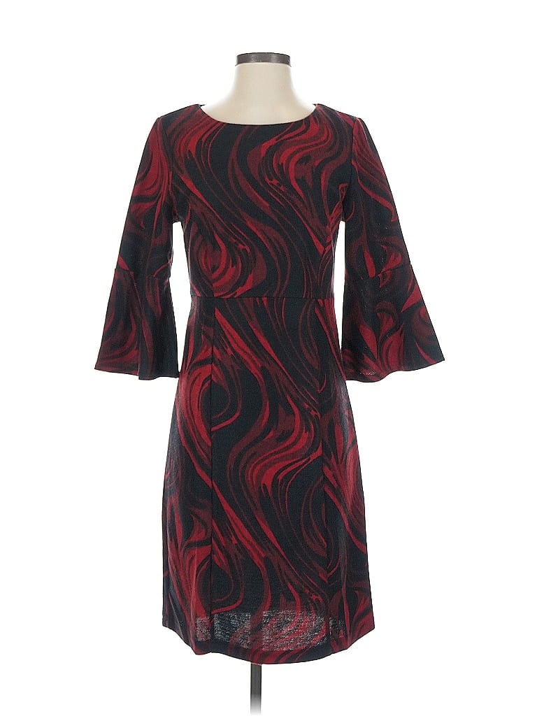 Pre-owned Chadwicks Cocktail Dress In Burgundy