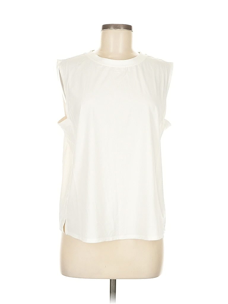 Pre-owned All In Motion Sleeveless T-shirt In White