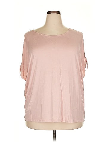 Carmen Carmen Marc Valvo Short Sleeve Top (view 1)