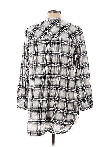 Democracy Long Sleeve Button-Down Shirt (view 2)