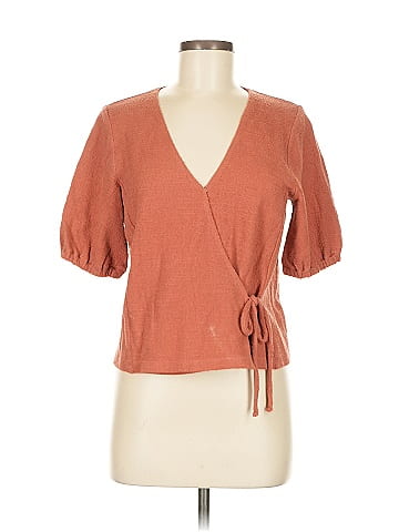 TeXTURE & THREAD Madewell Short Sleeve Blouse (view 1)