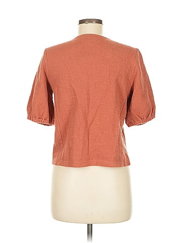TeXTURE & THREAD Madewell Short Sleeve Blouse (view 2)